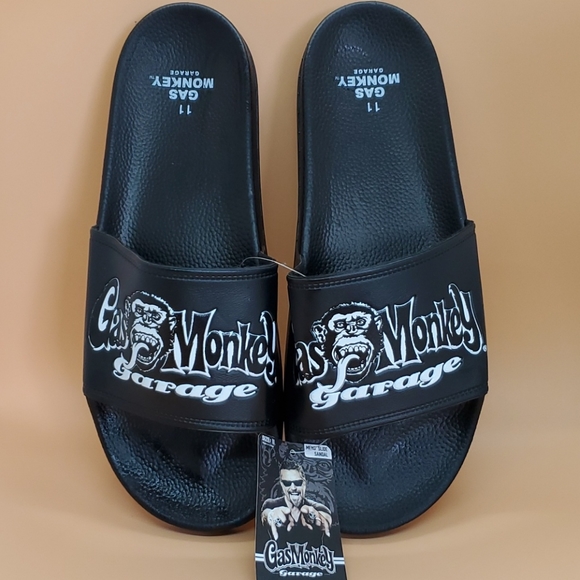 Gas Monkey Shoes Gas Monkey Garage Slides Poshmark